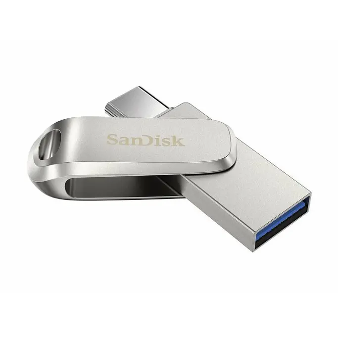 USB 256GB Sandisk Ultra Dual Drive Luxe, USB-C/USB-A 3.0, SDDDC4-256G-G46 - Slika 2