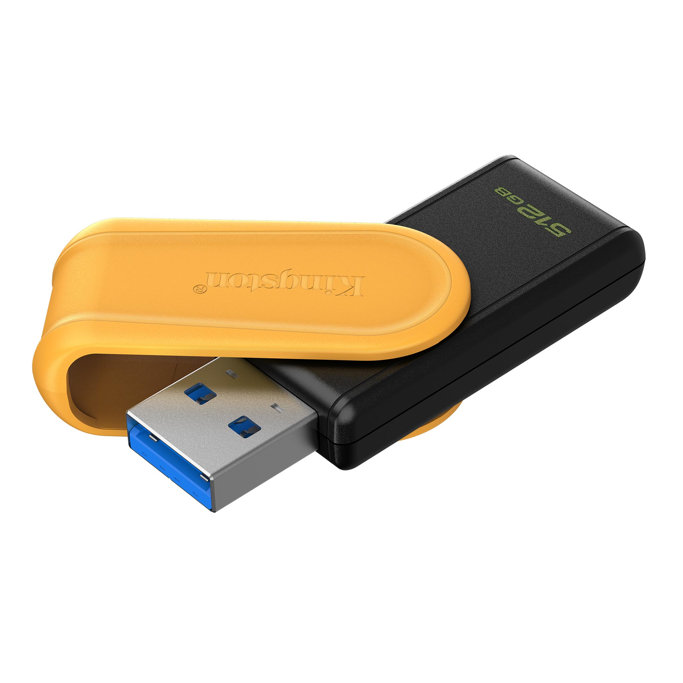 USB 512GB Kingston DataTraveler S, USB-A 3.2, G1, Black/Yellow, DTXS/512GB - Slika 3