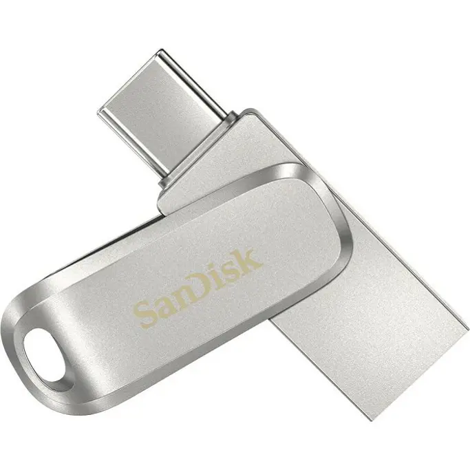 USB 64GB Sandisk Ultra Dual Drive Luxe, USB-C/USB-A 3.0, SDDDC4-064G-G46 - Slika 3