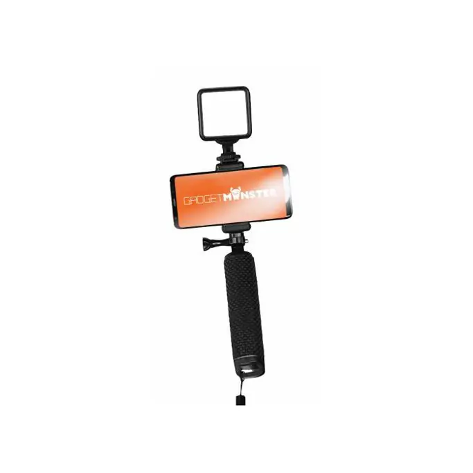 Vlogging Stick GadgetMonster, GDM-1021, LED svijetlo, 7333048048417 - Slika 1