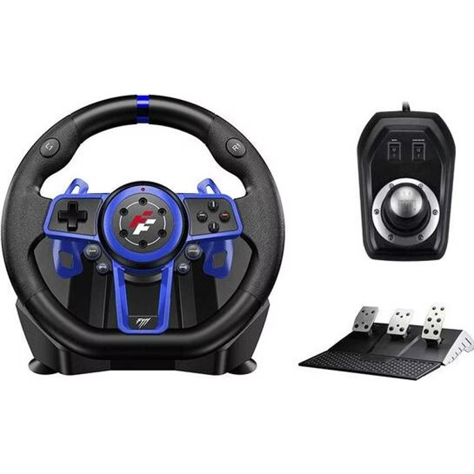 Volan Flashfire Suzuka F111, pedale i mjenjač, USB (PC/PS3/PS4/PS5/XBOX/NSW) - Slika 1