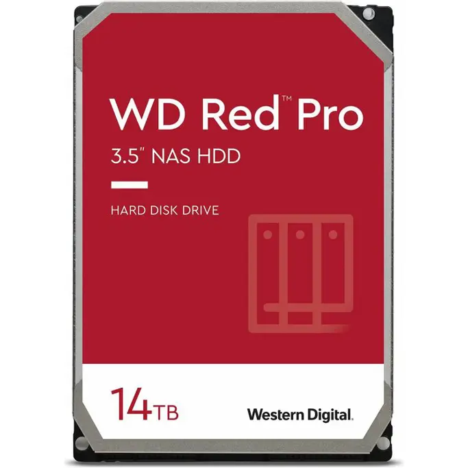 WD 14TB 3.5", 7200rpm, 512MB, Red Pro, WD142KFGX - Slika 1