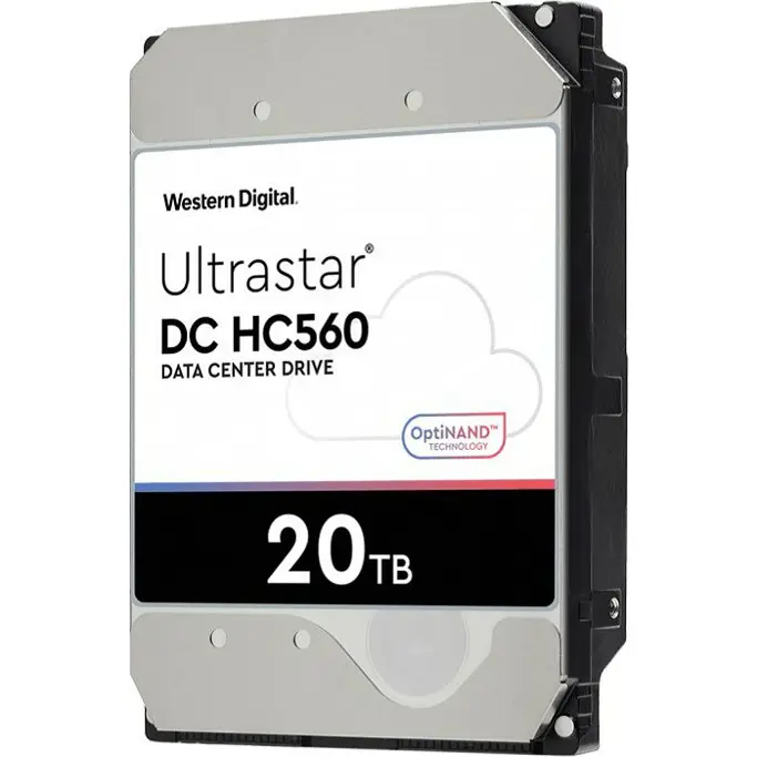 WD 20TB 3.5", 7200rpm, 512MB, 512e, Ultrastar DC HC560, WUH722020BLE6L4/ 0F38785 - Slika 1