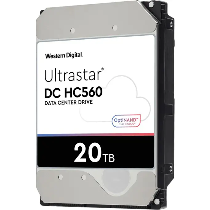 WD 20TB 3.5", 7200rpm, 512MB, 512e, Ultrastar DC HC560, WUH722020BLE6L4/ 0F38785 - Slika 4