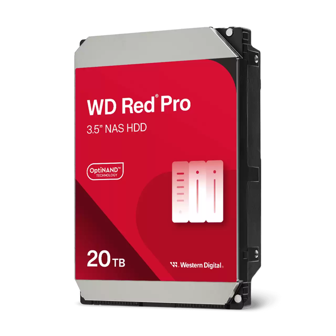 WD 20TB 3.5", 7200rpm, 512MB, Red Pro, WD202KFGX - Slika 1