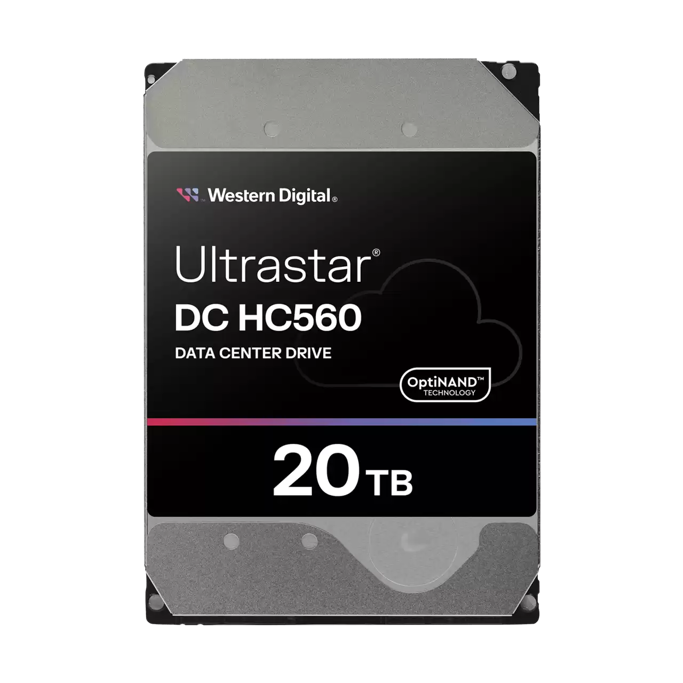 WD 20TB 3.5" 7200rpm, 512MB, SAS, Ultrastar DC HC560, WUH722020BL5204, 0F38652 - Slika 1