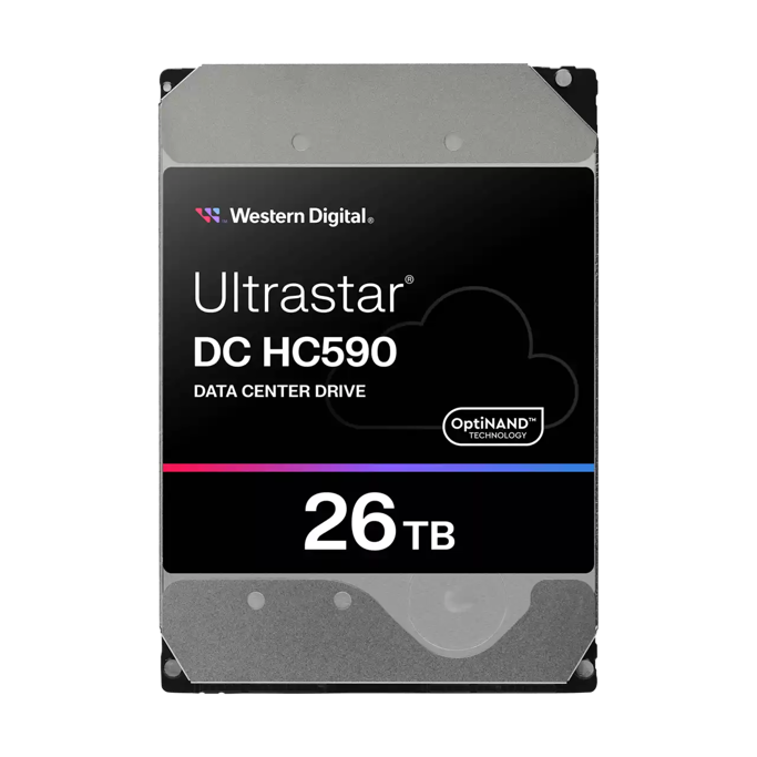 WD 26TB 3.5", 7200rpm, 512MB, UltraStar DC HC590, WUH722626ALE6L4 0F65672 - Slika 1