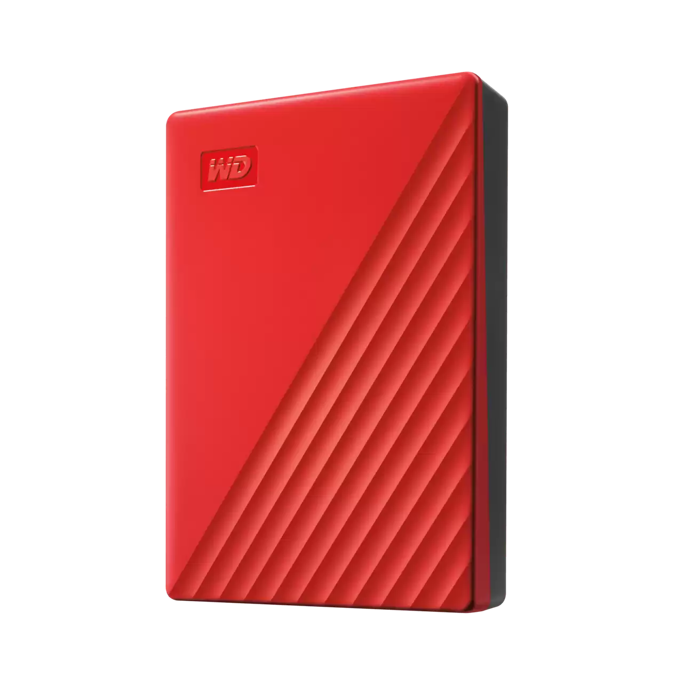 WD 4TB 2.5" USB 3.0, My Passport Portable, red, WDBPKJ0040BRD-WESN - Slika 1