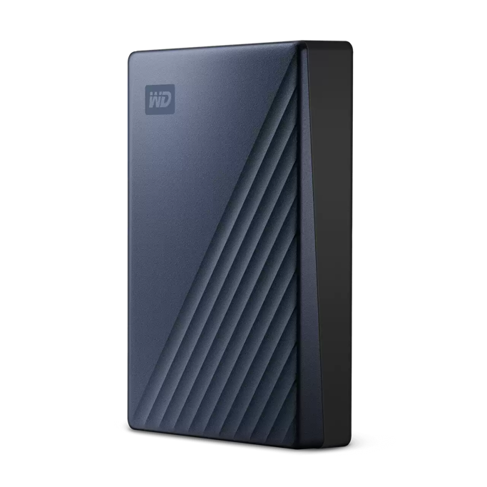 WD 4TB 2.5" USB-C, My Passport Ultra, blue, WDBFTM0040BBL-WESN - Slika 1