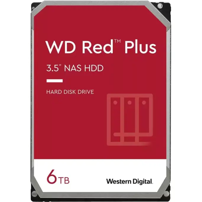 WD 6TB 3.5", 5400rpm, 256MB, Red Plus, WD60EFPX - Slika 5