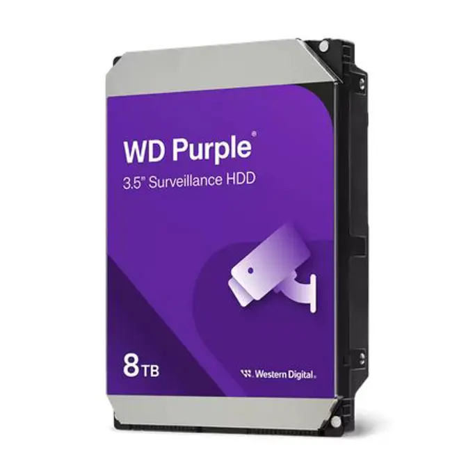 WD 8TB 3.5", 5640rpm, 256MB, Purple, WD85PURZ - Slika 4
