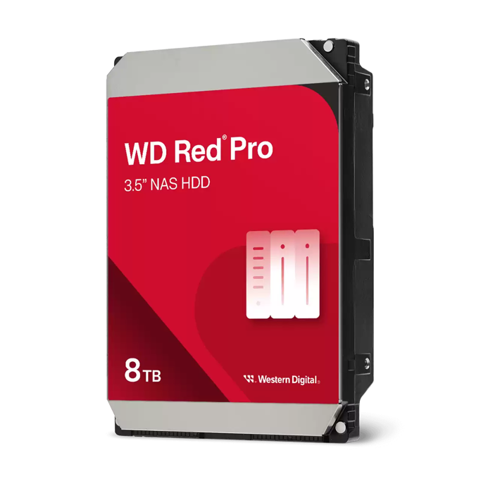 WD 8TB 3.5", 7200rpm, 256MB, Red Pro, WD8006FFBX - Slika 1