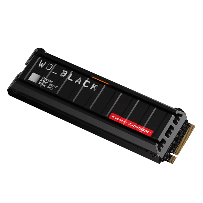 WD SSD 1TB M.2 SN8100 NVMe, PCIe 5.0x4, Heatsink, WDS100T1XHM-00CMT0 - Slika 2