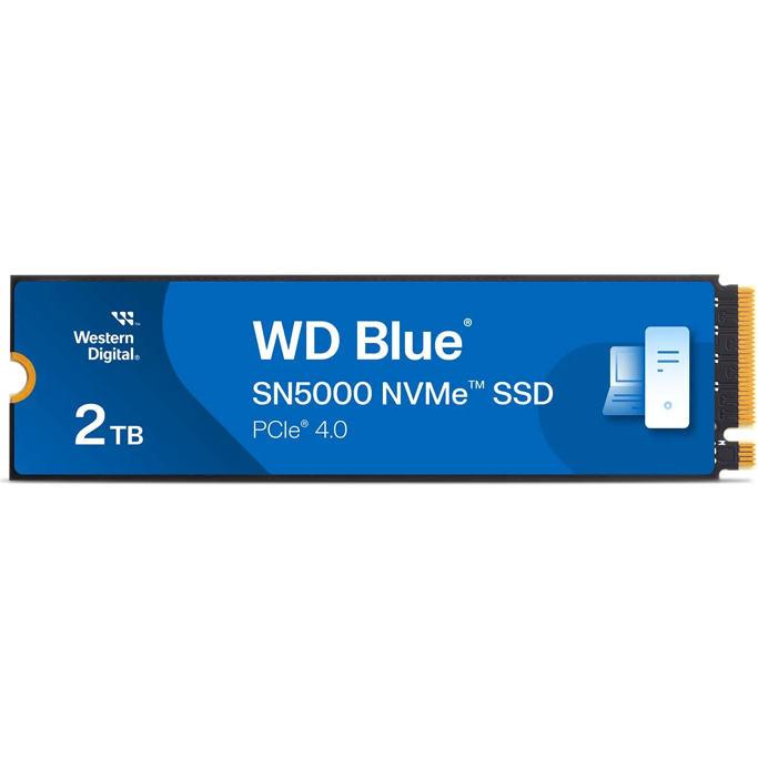 WD SSD 2TB M.2 Blue SN5000 NVMe Gen4 x4, WDS200T4B0E - Slika 1