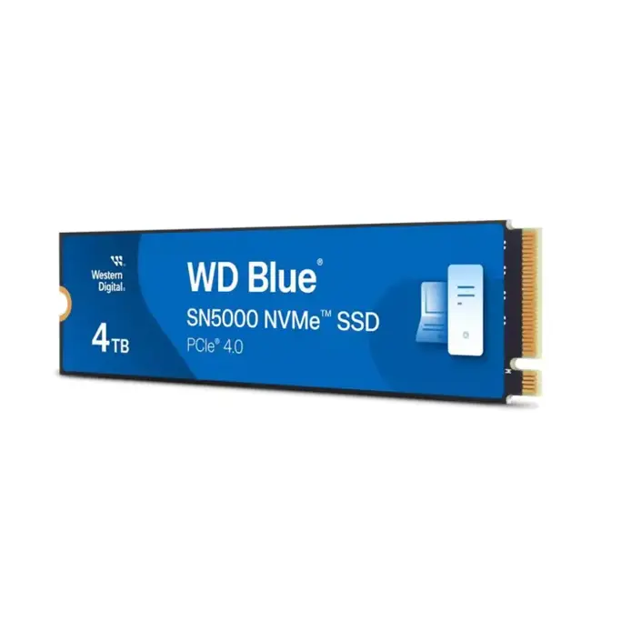 WD SSD 4TB M.2 Blue SN5000 NVMe Gen4 x4, WDS400T4B0E - Slika 2