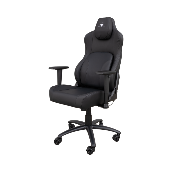 White Shark gaming stolica SPEEDWAY, Crna - Slika 3