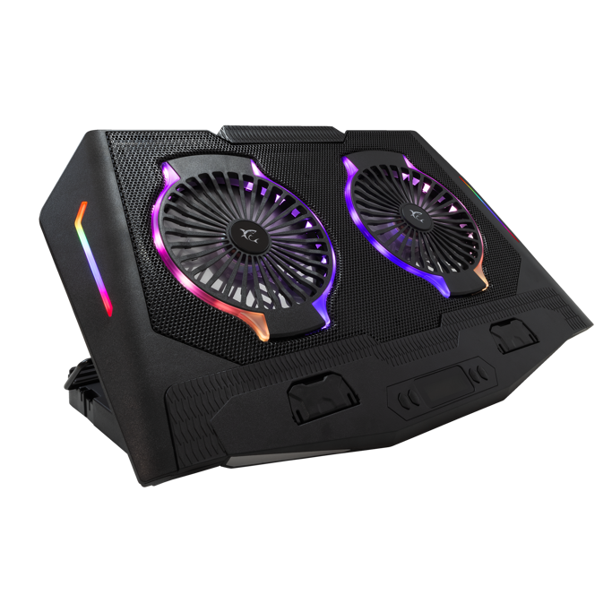 White Shark hladnjak za laptop do 17.3'', 2 ventilatora RGB, GCP-10 Ice Shadow - Slika 1