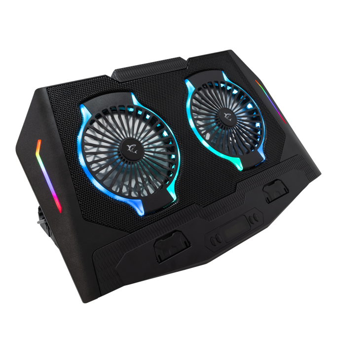 White Shark hladnjak za laptop do 17.3'', 2 ventilatora RGB, GCP-10 Ice Shadow - Slika 2