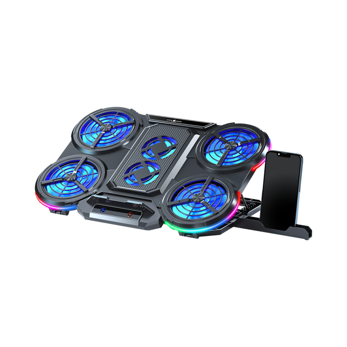 White Shark hladnjak za laptop do 17.3'', 6 ventilatora, GCP-6 Ice Storm - Slika 1