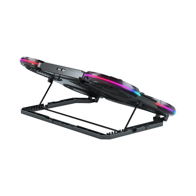 White Shark hladnjak za laptop do 17.3'', 6 ventilatora, GCP-6 Ice Storm - Slika 3