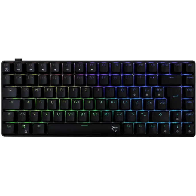 White Shark mehanička tipkovnica GK-005122 Hamachi, HR, USB, blue switch, crna - Slika 1