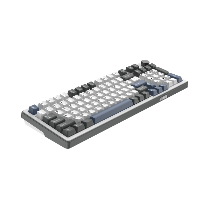 White Shark mehanička tipkovnica GK-007252 EXCALIBUR-L / HR, USB/Bluetooth, KTT Hot-Swap (Wine Red) switch, Bijela - Slika 11
