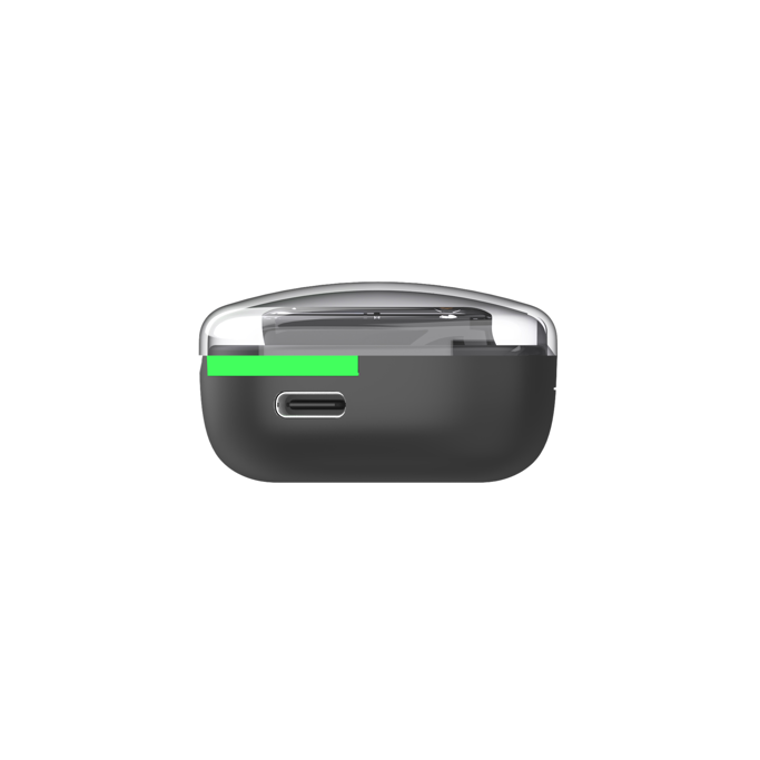 White Shark slušalice GEB-TWS-37 HYPERBEAT, Bluetooth, crne - Slika 3