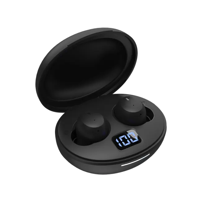 White Shark slušalice GEB-TWS-02 Vortex, Bluetooth, TWS, Crne - Slika 1