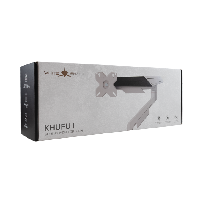 White Shark stolni nosač 1 monitor GMS-3210 KHUFU-I - Slika 10