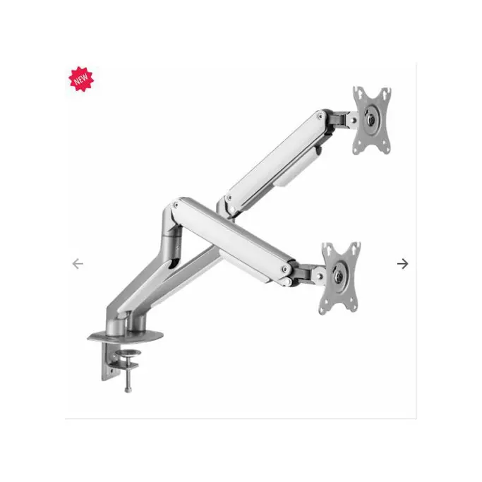 White Shark stolni nosač 2 monitora GMS-3208 Neferites II - Slika 1