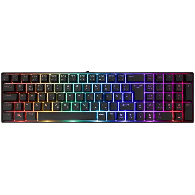 White Shark tipkovnica GK-001214 Gladius / HR, crna - Slika 1