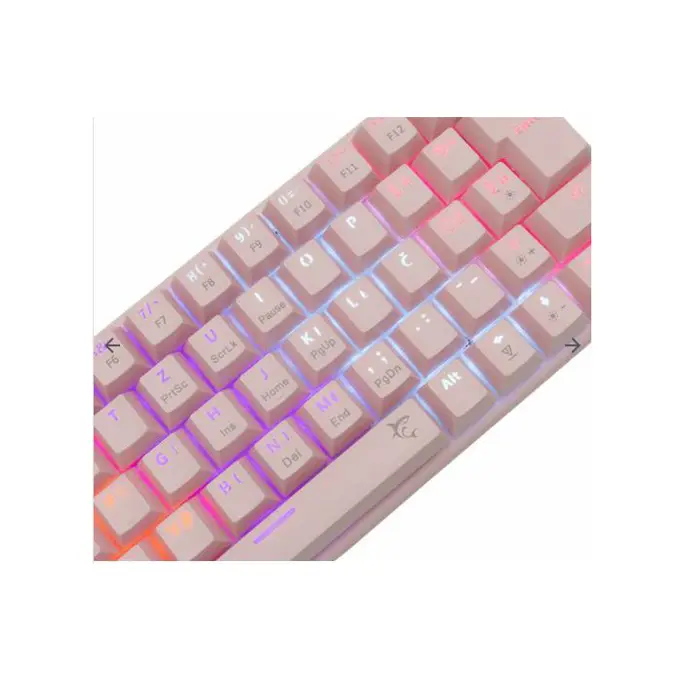 White Shark tipkovnica GK-002422 Wakizashi, Roza, Plavi Switch, USB, 65%, HR - Slika 3