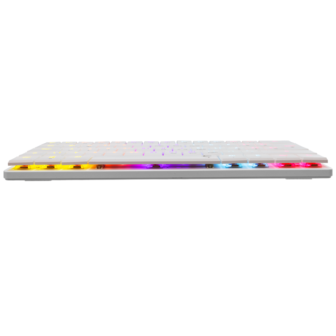 White Shark tipkovnica GK-006212 NAGAMAKI / HR-RED.SW, USB, red switch, bijela - Slika 2