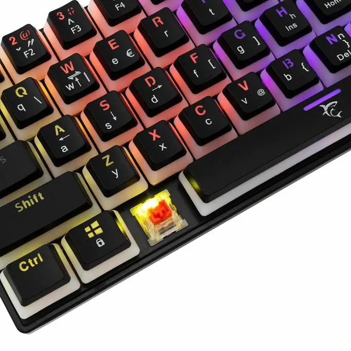 White Shark tipkovnica GK-2202 ASHIKO / HR, USB, 60%, red switch, crna, ASHIKO-B-HR-RED.SW - Slika 4