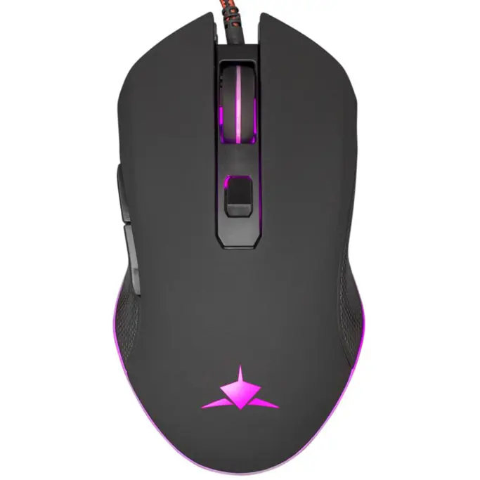 White Shark žični miš GM-3001 CYRUS, USB, optički, 3.200dpi, crni - Slika 1