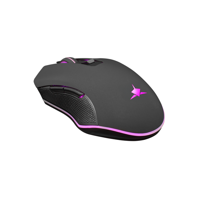 White Shark žični miš GM-3001 Cyrus, USB, optički, 3.200dpi, Crni - Slika 2