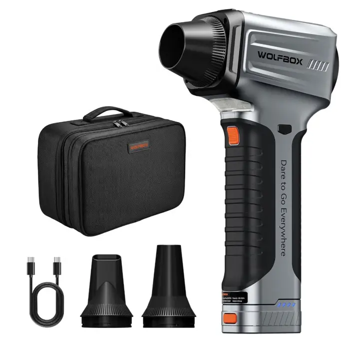 WOLFBOX MF500 Pro Compressed Air Duster, 50000 rpm, Super Power Cordless Air Duster - Slika 1