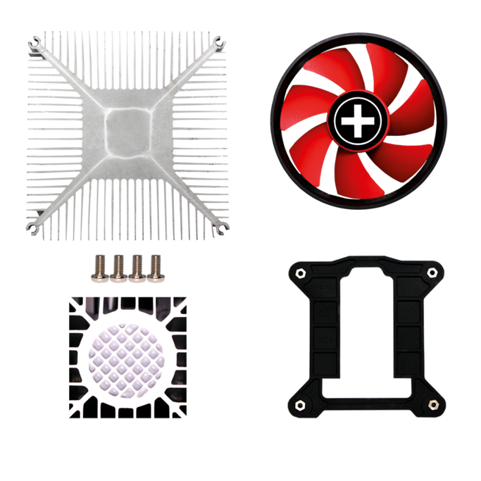 Xilence cooler I350PWM Intel LGA1700/LGA1851, 92mm, TDP 110W, XC232 - Slika 4