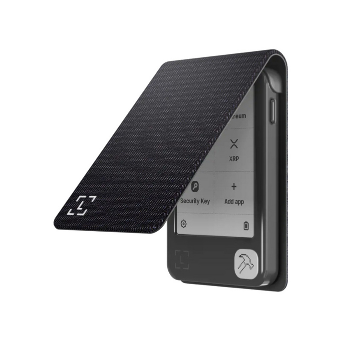 Zaštitna maskica za Ledger Nano Gen.5, tamno siva, magnetska - Slika 1